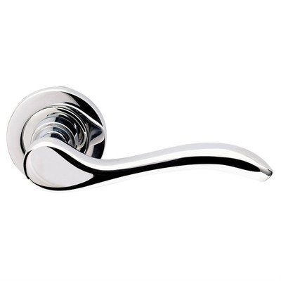 Frelan Hardware Silver Pc Turin Lever On Rose