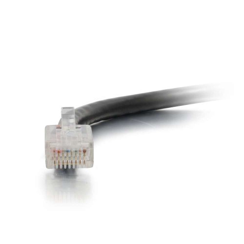Image of C2G 22708 Cat5e Cable - Non-Booted Unshielded Ethernet Network Patch Cable, Black (15 Feet, 4.57 Meters)