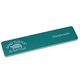 Soft Touch Sand Turtle - Bloque de limas de uñas, 5 piezas