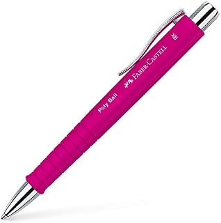 Faber-Castell 241128 XB Poly Ball Pen - Pink