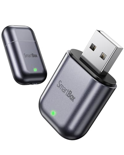 Burnt Sugar Wireless CarPlay Adapter for iPhone 2025...