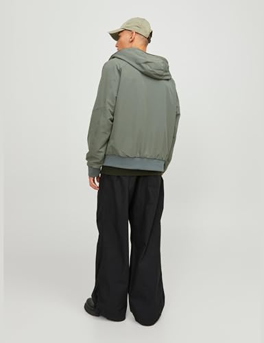 JACK & JONES Herren JCOTRACK Bomber Jacket PLS 12257688,Agave Green,4XL – Ansicht 3