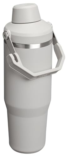 Image of Stanley IceFlow 2.0 Fast Flow Tumbler with Handle 30 oz | Twist On Angled Spout Lid | Leakproof Water Bottle | Insulated Stainless Steel | BPA-Free | Ash (Pack of 12)