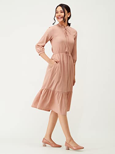 Image of AASK Women Fit and Flare Dress
