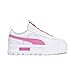 PUMA Womens Mayze Lace Up Platform Sneakers Shoes Casual - White - Size 7 M