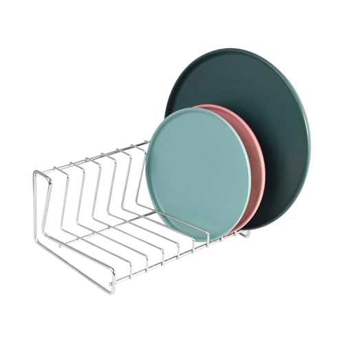 IMEEA �f�B�b�V���X�^���h ���؂胉�b�N ���M���� W26×D18×H11.5cm�v���[�g ��W���[���b�N ���M���[ �X�e�����X�� 8�d�؂� �����o���E�H��I���[ �ȃX�y�[�X �V���o�[