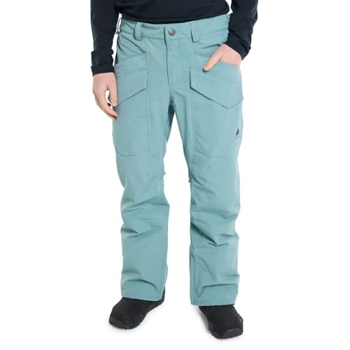 Burton Covert 2.0 - Pantaloni da neve da uomo 2L (standard, M, Rock Lichen)