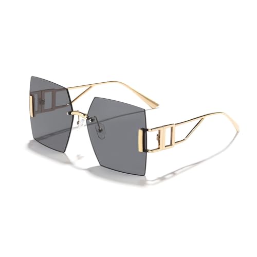 Lunettes de soleil sans monture pour homme et femme, parfaites pour vos sorties estivales