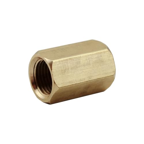 Conector neumático directo de cobre con rosca interna hexagonal de 1 pulgada 5
