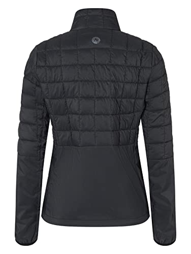 Marmot Women Wm's Echo Featherless Hybrid, Insulated hiking jacket, water-repellent functional jacket, breathable quilted jacket, windproof outdoor jacket, Black, M - Image 2