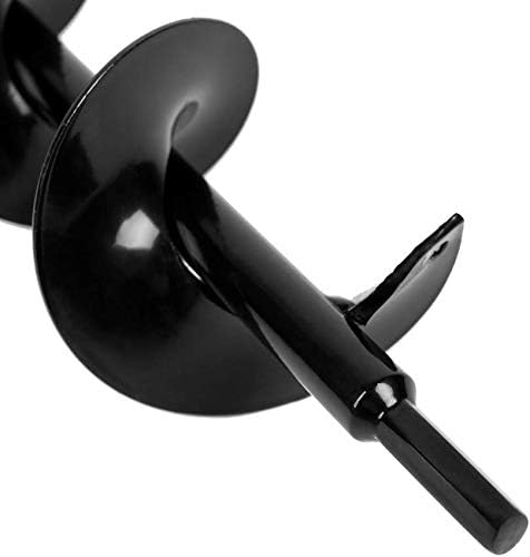 Miniatura 3 de ERYTLLY Maceta de bulbos, espiral de barrena, herramienta para maceta de jardín de 3.0 in x 24.0 in, excavadora rápida de agujeros para paraguas