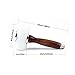Leather Carving Hammer, DIY Leathercraft Mallet, Cowhide Sew Club, Nylon T Head Wood Handle 7.4 Inch