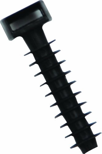 Thomas & Betts TBFCT_5359 Boîte de 100 embases à cheville standard convient pour trou 8 mm