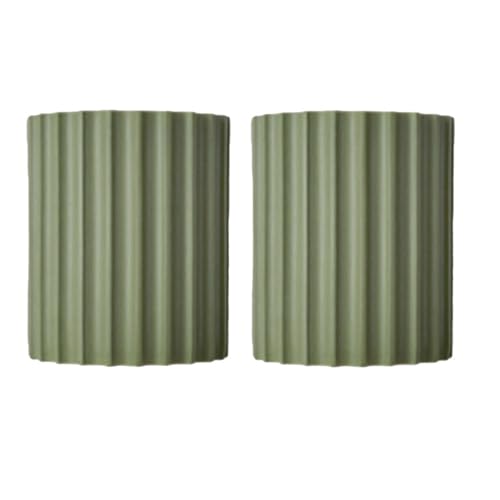 Lámpara de Pared para Interiores Pack de 2 Apliques Verdes 2
