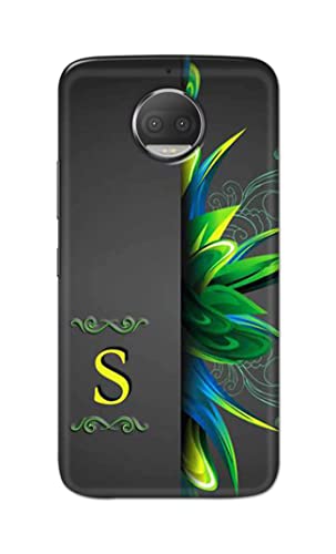 Image of Name II Initial II Letter Alphabet S Hard Back Case Cover for Motorola Moto G5S Plus (5.5 inch), XT1803, XT1805, XT1806, XT1804 Back Cover -(J5) VNS2222