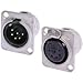 Neutrik NC6FD-L-1 Female XLR Chassis Mount-by-Neutrik