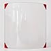 Produktbild Hamburg Thermia Glas gebogen für Holzofen 348 x 450 mm (A x H) 4 mm