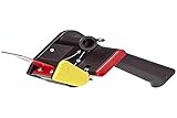 Scotch Handabroller H-180 für Verpackungsklebeband, 50 mm x 66 m, schwarz/rot (1-er Pack)