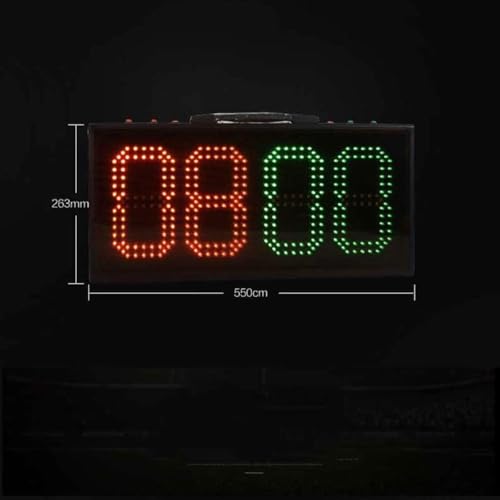 Tablero LED Sustitución Fútbol portátil lado único miniatura 7