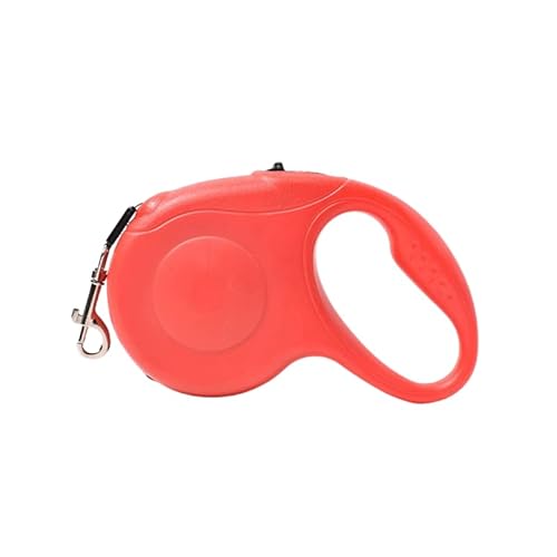 Guia retrátil 3M Pet super luxo vermelho