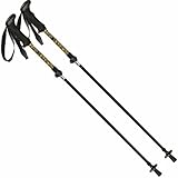 Captain Mike 3-teilige Faltbare Trekkingstöcke mit Tasche – Verstellbare Nordic-Walking-Stöcke – Kompakt, Leicht & Stabil – Für Wanderungen, Spaziergänge & Reisen