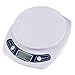 Produktbild smzzz Wohnaccessoires Digitale Waage Küche Elektronische Waage 0,1G Genaue Haushaltswägung Lebensmittel Gramm Waage Backen Heilkräuter Tee Wiegen Miniatur Balance-3Kg / 0,1G