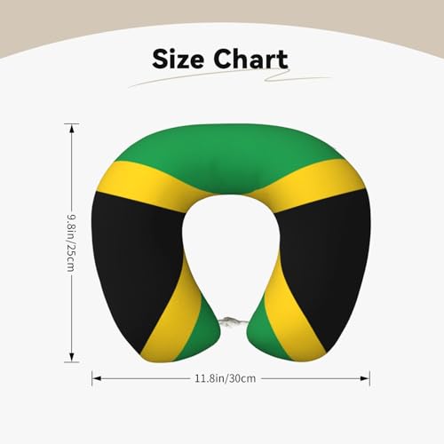 Almohada de Viaje con Estampado Bandera de Jamaica miniatura 5