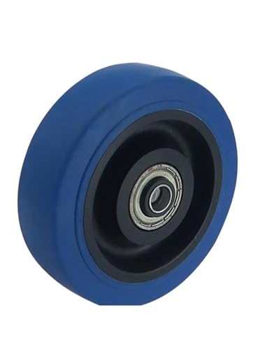 Roue élastique bleue de 5 pouces, composant haute performance