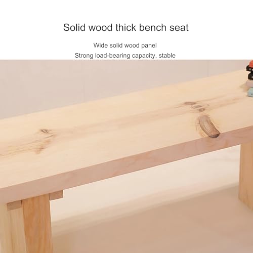 WXZXWXZX Banco de Madera Recibidor Banco Comedor Banqueta Banco Pie de Cama Banqueta Dormitorio para Vestidor Salón Pasillo(180 * 30 * 40cm) - imagen 5