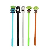 5 Pcs Magic Movie Gel Pens Stationery Set,Cute Pens School Supplies Office Supplies for Girls Boys Kids Gifts,(0.5mm)
