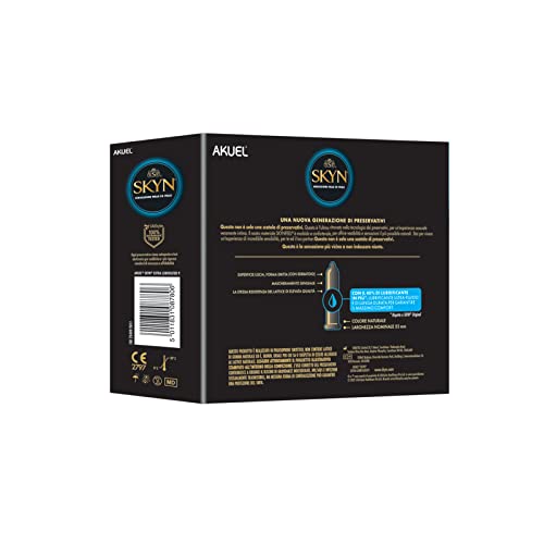 SKYN Extra-Lubricated Kondome ohne Latex, extra geschmiert, 54 Stück – Bild 5