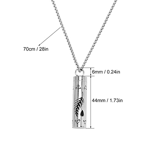 Colar difusor de óleos essenciais de aromaterapia em aço inoxidável, difusor de óleo, difusor de óle