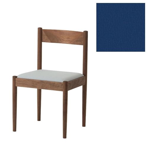 旭川家具 コサイン フォルクチェア ウォルナットKC ブルー_04486