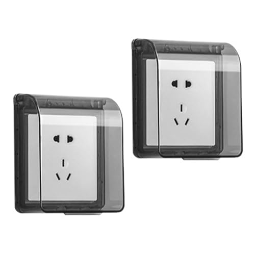 XoeLLe Tapa Enchufes 86 Autoadhesiva Impermeable 2Pcs