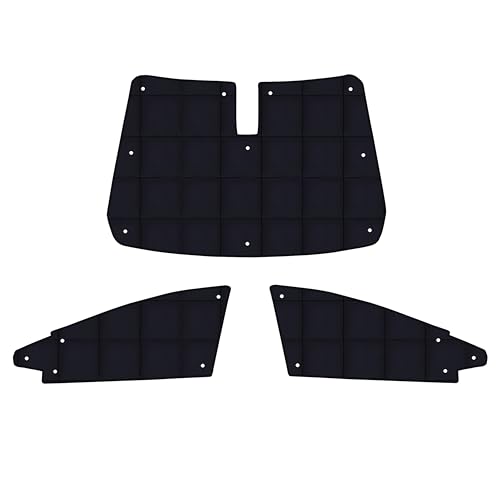 【前席3枚】Aviles 圧倒的断熱 サンシェード トヨタ アクア NHP10系 H23.12〜R03.07 【エコ断熱シェード 日よけ 車中泊】(01:セーフティセンス搭載車)