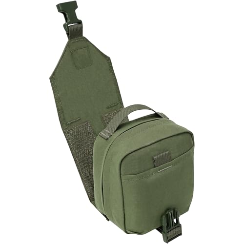 Bolsa Tactical Rip Away IFAK, bolsa de primeiros socorros MOLLE Med vazia com painel de liberação rápida, bolsa EMT removível para mochila de cinto de batalha