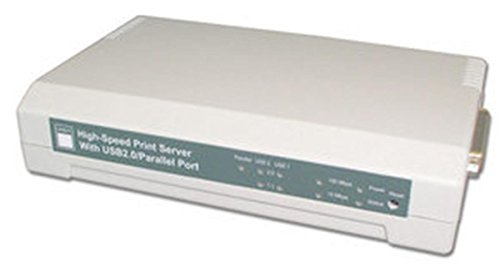 Print Server 10/100Base-TX 2 USB 2.0 with 1 Parallel
