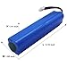 Lcenerga 6400mAh Battery Compatible with Ecovacs Deebot T5 T8 T8+ T9 T9+ Deebot Ozmo 950 T10 T9 DX65 DX93 DX96 X1 Omni X1 Turbo X1 Plus DLX11-21/61 DBX11-11/21 Vacuum Cleaner S10-LI-144-5200