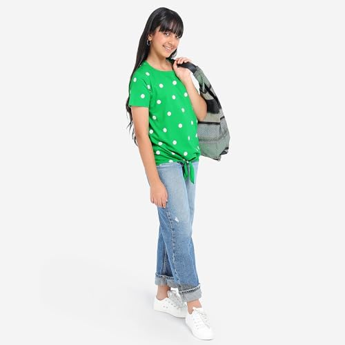 Image of BONKIDS Girls Tshirt (BON9476 12-13Y) Green