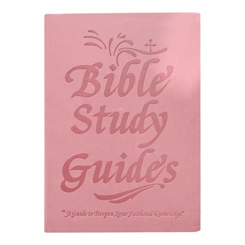 Bible Study Guide, Daily Devotional Journal with Scripture Summaries, Reflection Prompts, 66-Page Spiritual Notebook Includes Labels