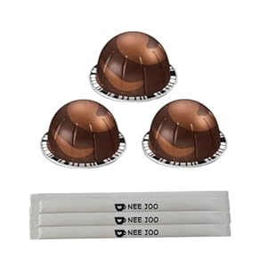 Rich Chocolate Coffee, 30 Count Coffee Pods -with 3 NEEJOO stir sticks Rich Chocolate Coffee 30 Count Coffee Pods with 3 NEEJOO stir sticks
