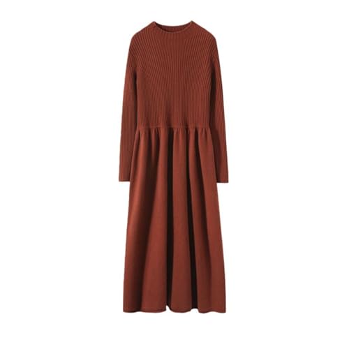 Robe en laine tricotée pour affronter le froid du bureau au dîner
