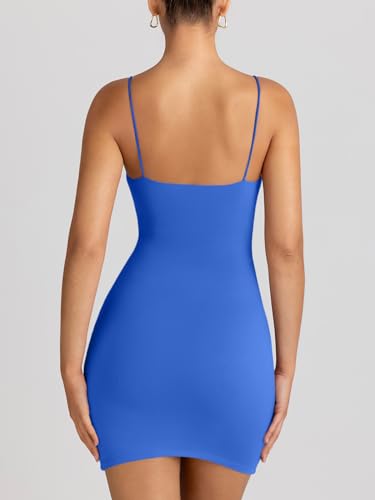 Image of LILLUSORY Women's Mini Sexy Bodycon Dress 2026 Spring Summer Going Out Short Backless Party Club Dresses Y2k Clothes