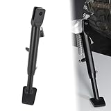 REARACE 0-3'' Adjustable Kickstand Sidestand Fit for DR650 1996-2025 Motorcycle Side Stand Support