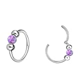 𝗪𝗵𝗮𝘁 𝗬𝗼𝘂 𝗪𝗶𝗹𝗹 𝗚𝗲𝘁? 1 PCS dainty silver hoop earrings, Gauge size: 18G (1mm), Inner diameter: 8mm、10mm 𝐃𝐞𝐬𝐢𝐠𝐧 𝐂𝐨𝐧𝐜𝐞𝐩𝐭: We've fused the timeless appeal of clicker hoop earrings with the distinctive radiance of natural opals to resolve widespread concer...