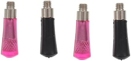 Mipcase 4pcs Hair Scissors Finger Replacement Scissor Parts Stainless Steel Scissors Finger Rest for Hairdressing Scissors and Pet Scissors Random Color