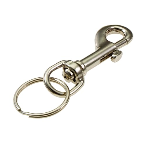 Bolt snap llavero resistente Lucky Line 45101 con gatillo deslizante anti-pérdida