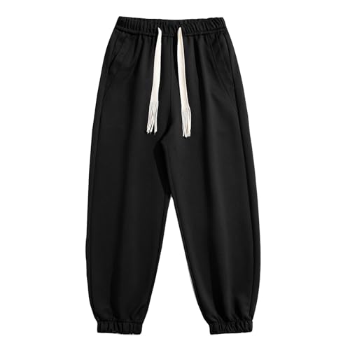 Men's Athletic Pants Gym Drawstring Elastic Waist Joggers Casual Workout Sweatpants with Pockets, S-2XL