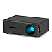BVDOYFYJ Portable C400 Mini Projecteur Portable Projecteur LED, Cadeau pour Enfants, Projecteur De Film en Plein Air, Projecteur Vidéo LED pour Projecteur De Cinéma Maison