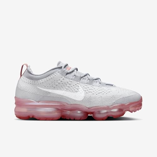 Nike Air Vapormax 2023 Flyknit Women's Shoes (DV6840-006, Photon Dust/Wolf Grey/Red Stardust/White) Size 8.53